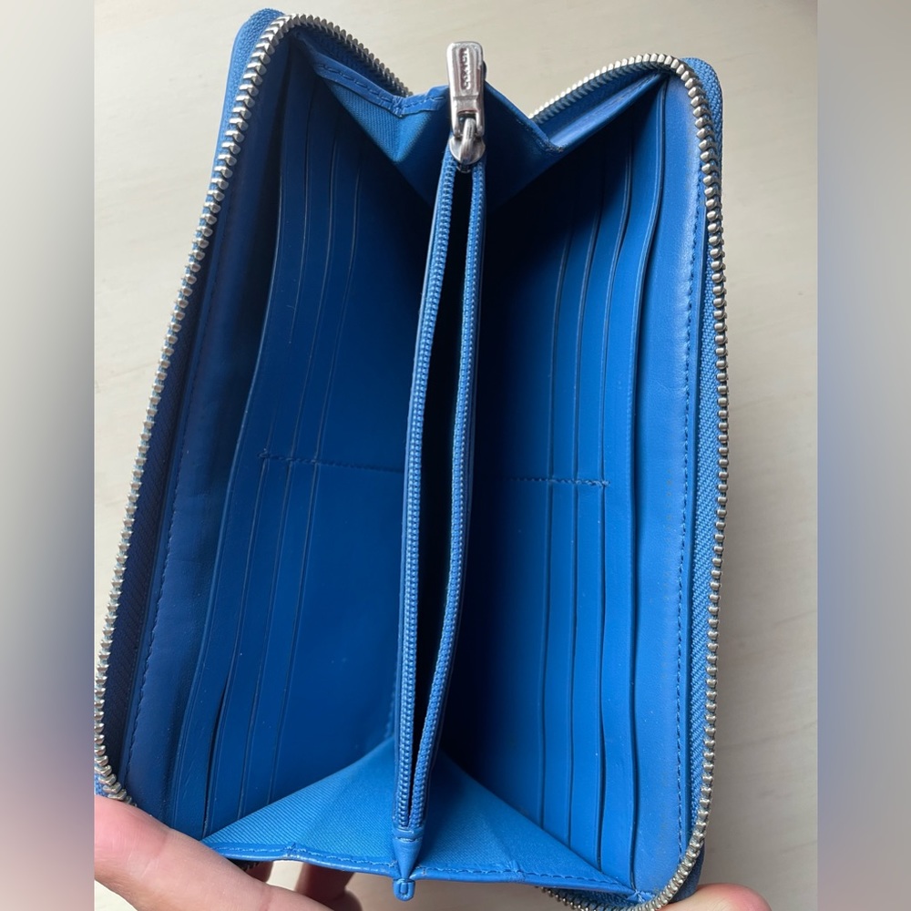 Accordion Zip Wallet In Signature Canvas - image 7